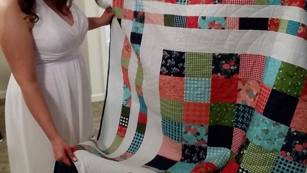 A Happy and Beautiful Wedding Quilt