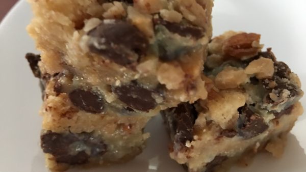 Chocolate Chip Toffee Bars