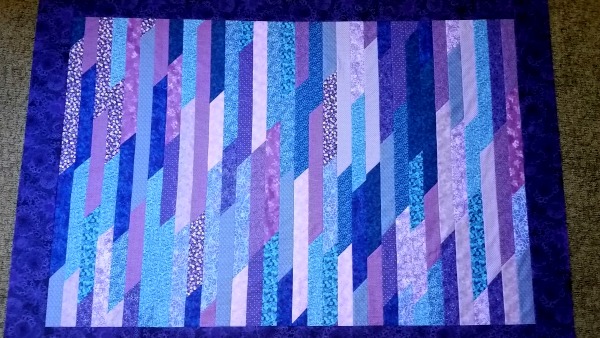 Jelly Roll Race Quilt