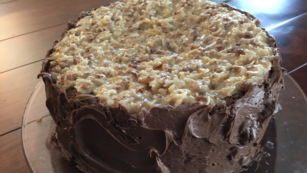 German Chocolate Cake